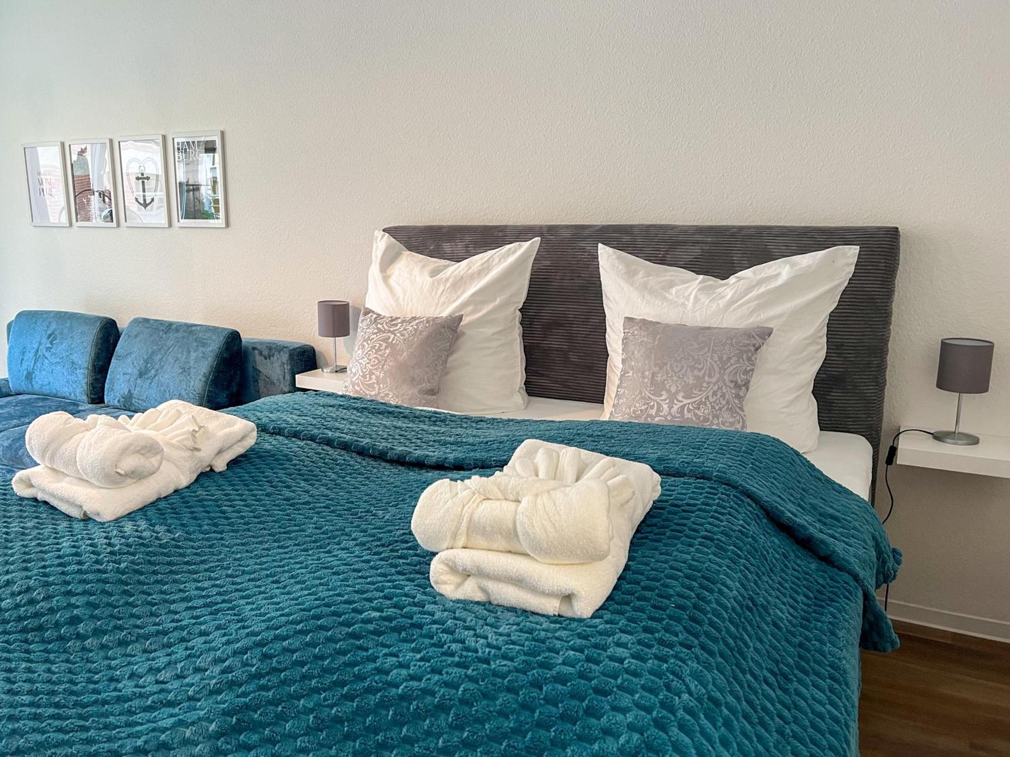 Ankerherz Appartements Bei Blankenese Hamburg Ruang foto