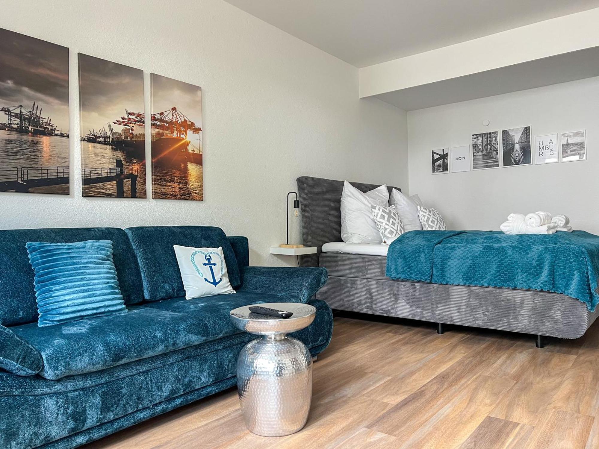 Ankerherz Appartements Bei Blankenese Hamburg Bagian luar foto