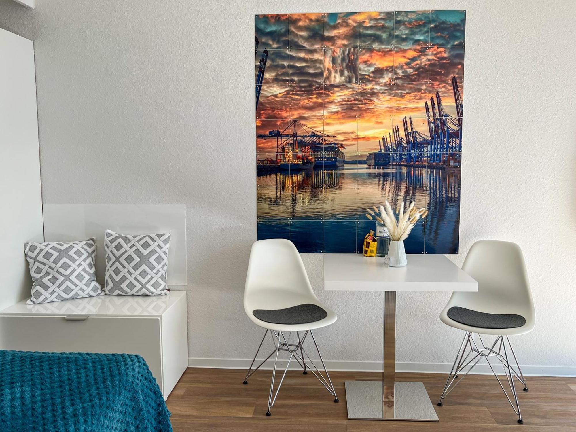 Ankerherz Appartements Bei Blankenese Hamburg Bagian luar foto