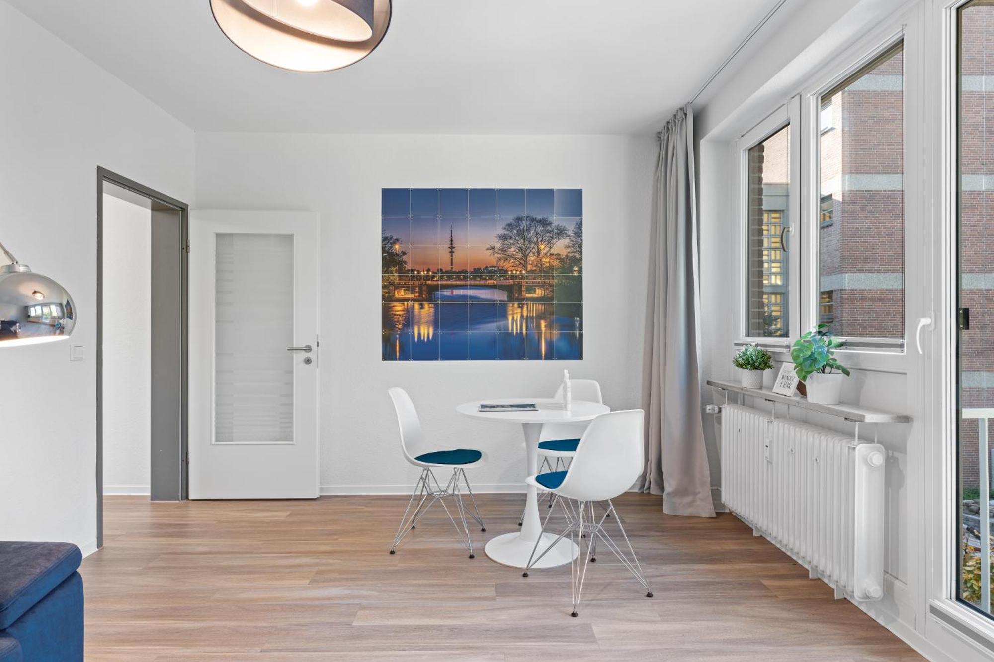 Ankerherz Appartements Bei Blankenese Hamburg Bagian luar foto
