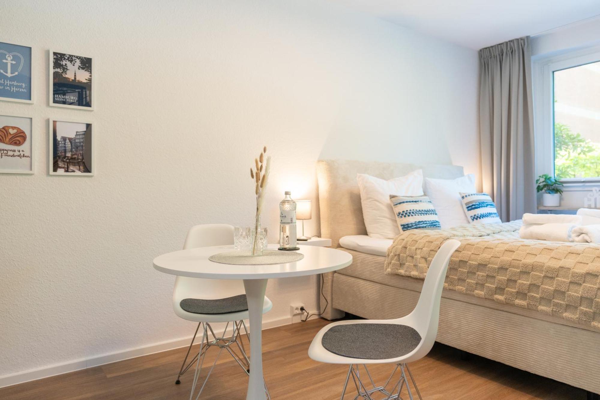 Ankerherz Appartements Bei Blankenese Hamburg Ruang foto