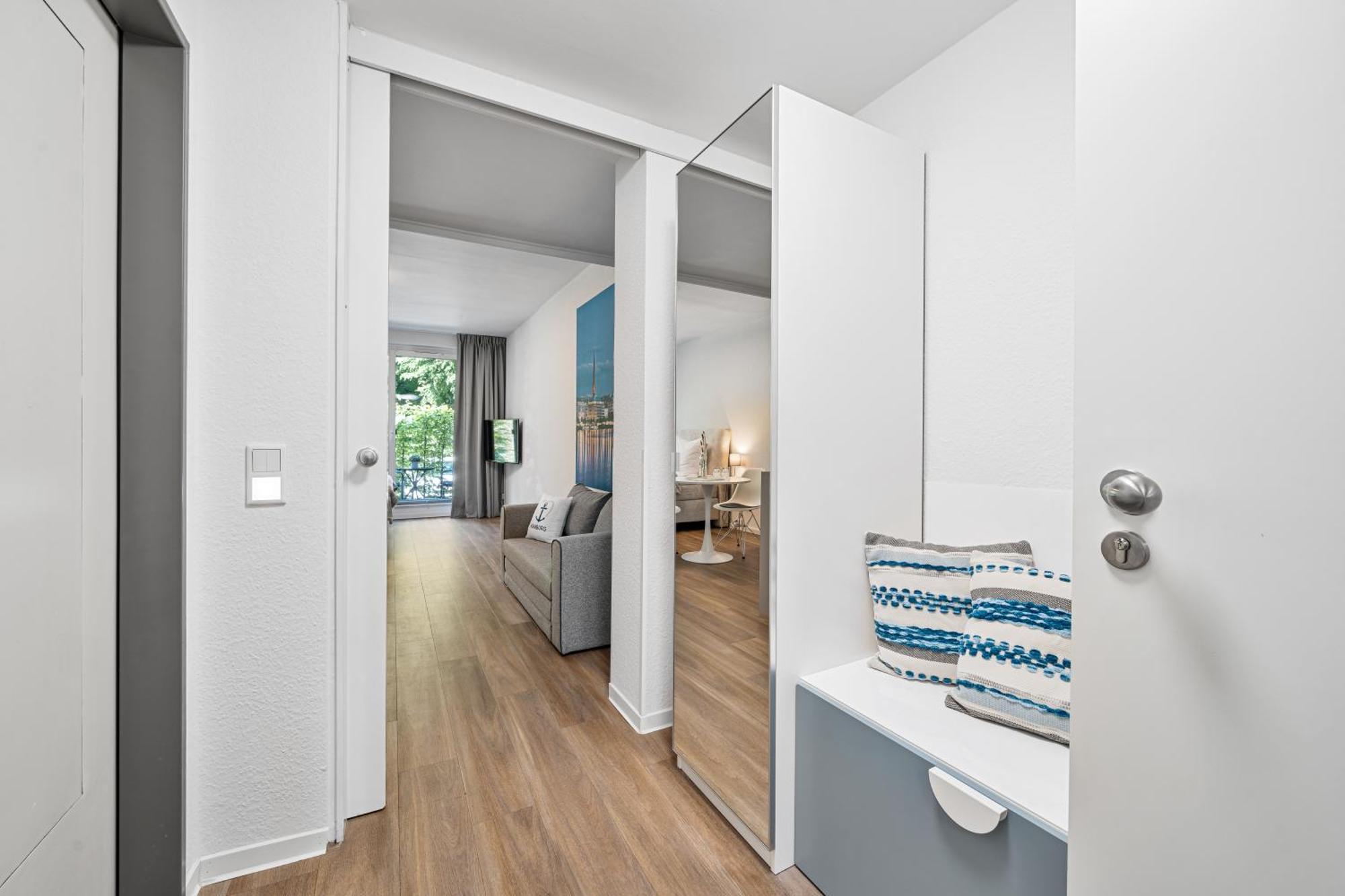 Ankerherz Appartements Bei Blankenese Hamburg Ruang foto