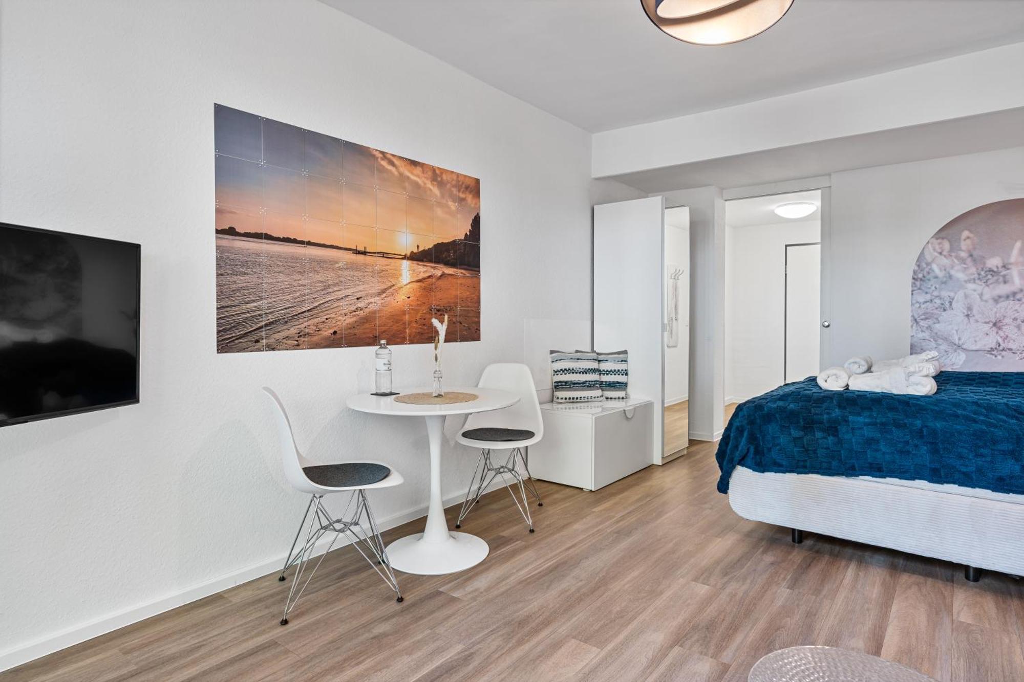 Ankerherz Appartements Bei Blankenese Hamburg Ruang foto
